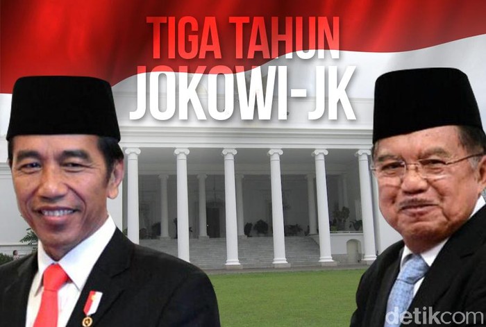 Survei Kompas: Kepuasan terhadap Kinerja Jokowi-JK 70,8%