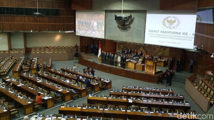 DPR Gelar Paripurna Pengesahan Perppu Ormas, 7 Fraksi Menerima