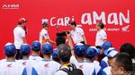Marquez-Pedrosa Kampanye Safety Riding di Tangerang