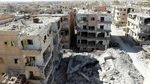 Sorak-sorai Petempur Sambut Kebebasan Raqqa dari ISIS