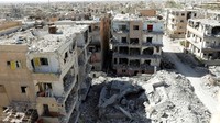 Meskipun Raqqa berhasil direbut, ISIS diyakini masih bersembunyi di lembah Sungai Eufrat, yang mengalir di Suriah dan Irak. Foto: REUTERS/Erik De Castro