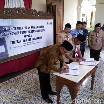 Rumah Djoko Susilo Sitaan KPK Resmi Dikelola Pemkot Surakarta