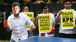 Foto: Novanto Pingpong KPK
