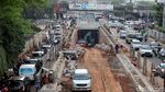 Jalan Metro Pondok Indah Menyempit, Kendaraan Mengular