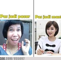 Ketika putus, wanita yang patah hati memutuskan untuk mengubah penampilan sehingga jadi lebih cantik.