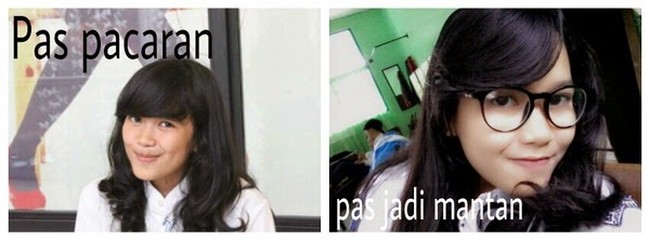 Dulu culun sekarang cantik. Menyesal tidak?