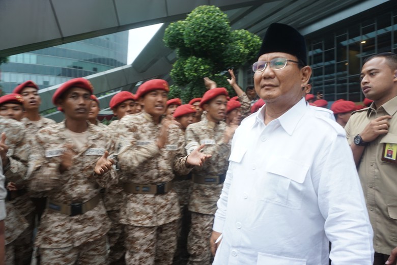 Gerindra Bikin Sayap Purnawirawan, Prabowo: Pejuang Tak Ada Pensiun Gerindra Bikin Sayap Purnawirawan, Prabowo: Pejuang Tak Ada Pensiun