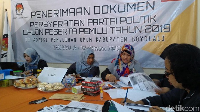 Partai Berkarya dan Hanura Gagal Daftar di KPU Boyolali