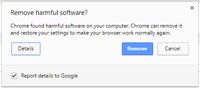 Google Upgrade Cleanup Tool untuk Chrome di Windows