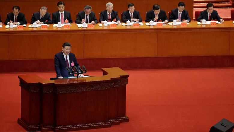 Presiden Xi Berpidato 3,5 Jam dalam Kongres Partai Komunis China Presiden Xi Berpidato 3,5 Jam dalam Kongres Partai Komunis China