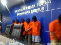 Sindikat Pengedar Uang Palsu Pecahan Rp 100 Ribu Dibongkar