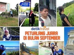 Para dTraveler Juara di Bulan September, Kamu Salah Satunya?