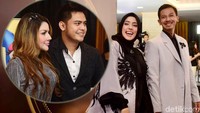 Galih Ginanjar dan Fairuz bertemu setelah resmi bercerai. Keduanya bertemu saat mengandeng pasangan masing-masing. Bagaimana reaksinya? Foto: Noel/detikHOT