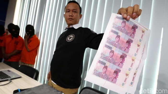 17 Ribu Lembar Uang Palsu Ditemukan Selama Agustus 2017