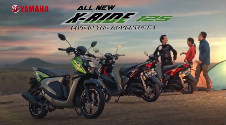 TVC All New X-Ride 125 (Foto: Yamaha) TVC All New X-Ride 125 (Foto: Yamaha)