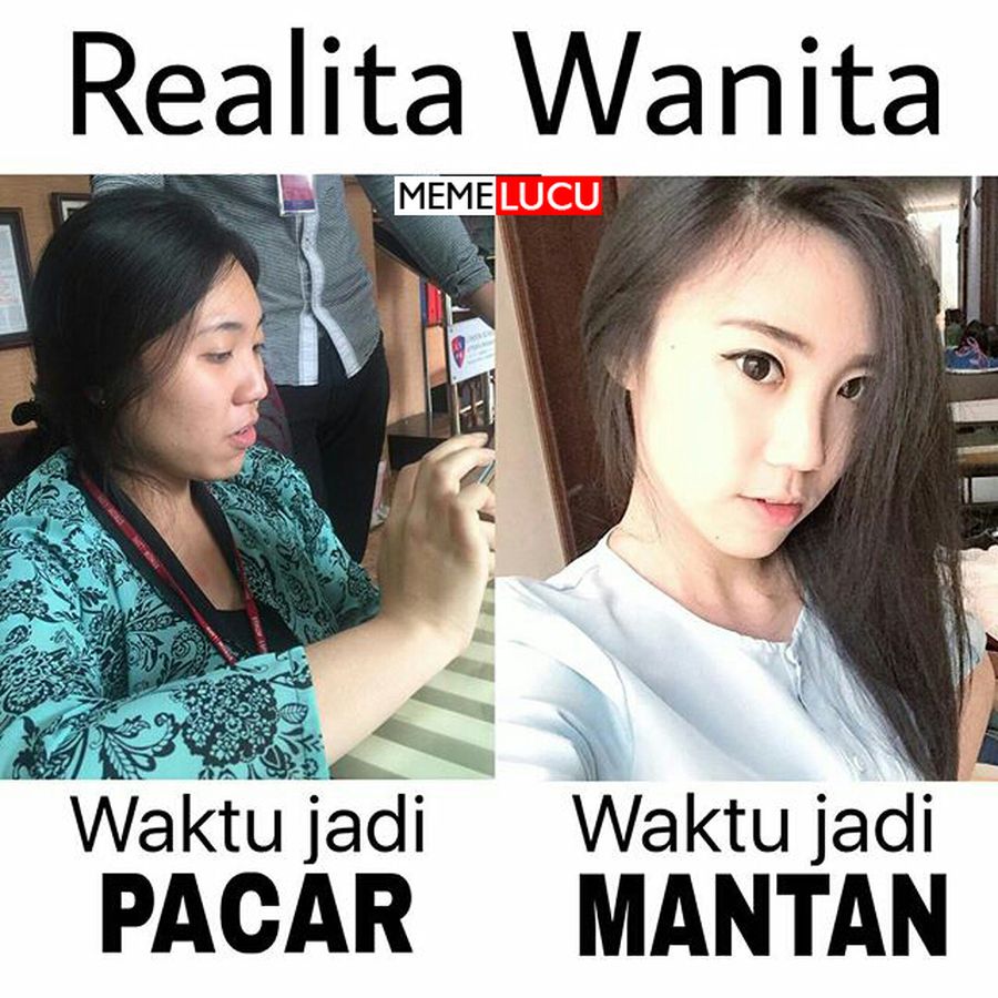 Foto 15 Meme Mantan Jadi Cantik Bikin Cowok Nyesel Mutusin Ini