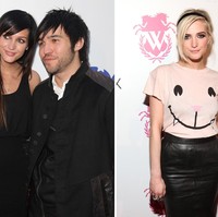 Ashlee Simpson memangkas rambut panjangnya jadi model asimetris setelah bercerai dari Pete Wentz. Adik Jessica Simpson itu juga mengubah rambut merahnya jadi pirang platinum. Foto: Getty Images