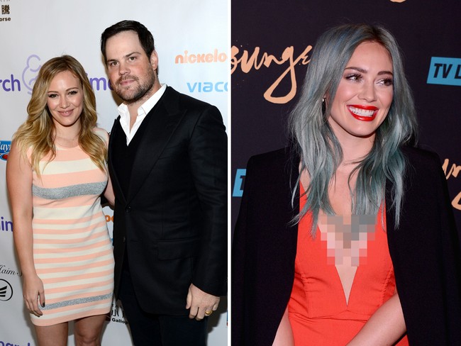 Selalu tampil dengan rambut pirang atau terkadang brunette, Hilary Duff langsung mengecat rambutnya dengan warna hijau toska setelah cerai dari Mike Comrie. Gayanya pun jadi lebih stylish dan menarik. Foto: Getty Images