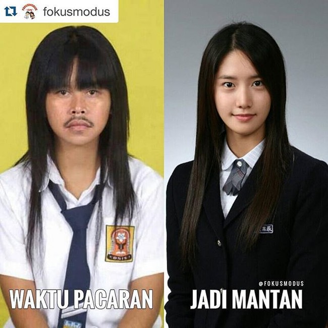 Kalau mantan berubah jadi cantik seperti Yoona SNSD, pria mana yang tidak menyesal?