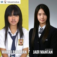 Kalau mantan berubah jadi cantik seperti Yoona SNSD, pria mana yang tidak menyesal?