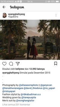 Romantisnya Foto Prewedding Kahiyang Dan Bobby Di Yogyakarta