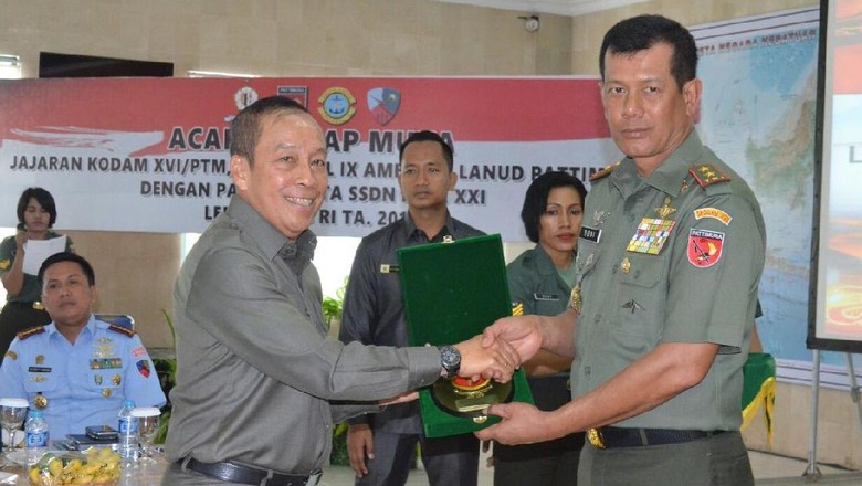 Program Emas Biru-Hijau Kodam Pattimura Diharapkan Berkelanjutan Program Emas Biru-Hijau Kodam Pattimura Diharapkan Berkelanjutan