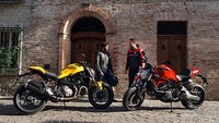 Tampilan Ducati Monster 821 ini lebih ramping dan lebih lincah dengan tangki bahan bakar dan bagian belakang yang didesain ulang. Foto: Ducati