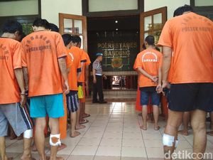 Polisi Tembak Kaki 3 Penjambret di Bandung