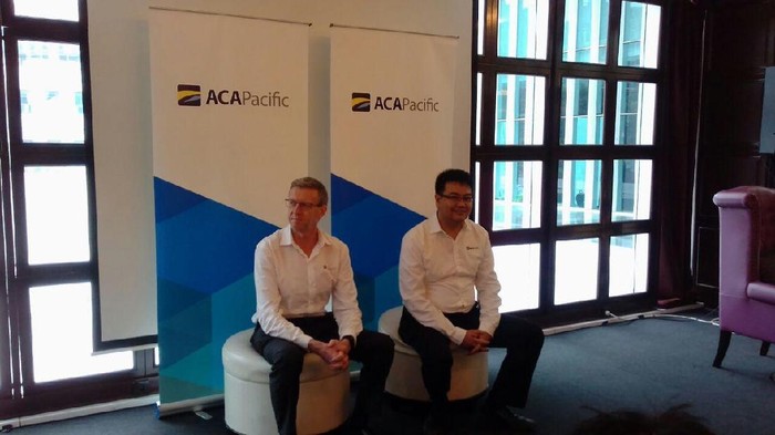 Craig Gledhill, CEO Aca Pacific Group (kiri). Foto: Aca Pacific Craig Gledhill, CEO Aca Pacific Group (kiri). Foto: Aca Pacific