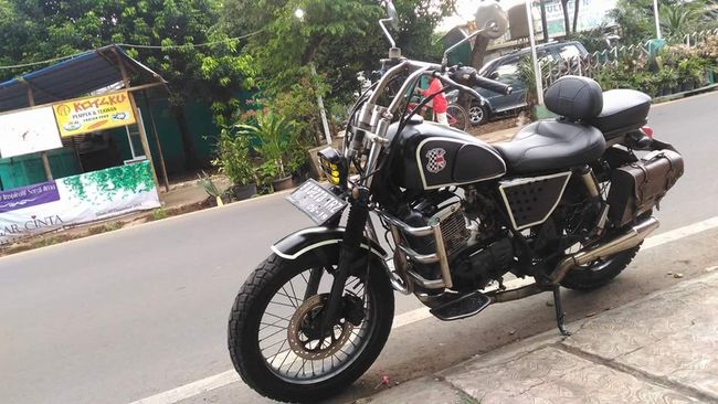 Modifikasi Thunder 125 HD (Hampir Davidson)