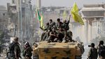 Sorak-sorai Petempur Sambut Kebebasan Raqqa dari ISIS