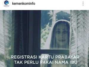 Ibu Pengabdi Setan Ikut Sosialisasi Registrasi SIM Card