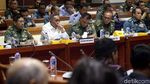 Menhan dan Panglima TNI Rapat Bareng Komisi I