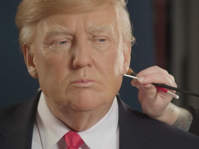 Patung lilin Donald Trump