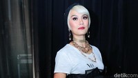 Pose Agnez di depan kamera. Pool/Ismail/detikFoto.