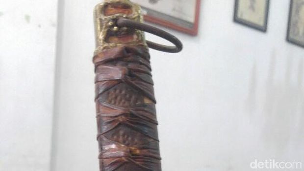 Katana warisan Sayuto di Semarang.