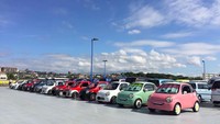 Masyarakat di negeri matahari terbit memang kreatif. Lihat saja bemper mobil ini, mirip seperti mobil Lightning McQueen di film Cars. Otolovers pasti tersenyum dibuatnya. Foto: Pool (Kotaku)