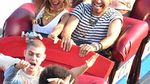 Ekspresi Selebriti Dunia Saat Naik Roller Coaster, Masih Kece Nggak?