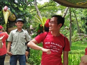 Merasakan Sambaran Burung di Faunaland Ancol