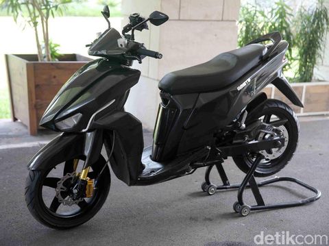 Gesits yang disebut bakal jadi motor listrik murni buatan anak bangsa. 
