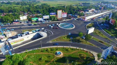 Yuk Intip Cantiknya Underpass Simpang Mandai di Sulsel