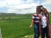 Djarot liburan di Labuan Bajo.