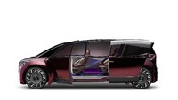 Konsep Fine-Comfort Ride memiliki bentuk seperti berlian. Dimensi mobil semakin lebar dari depan ke tengah sehingga memaksimalkan ruang jok baris kedua dan performa aerodinamika. Foto: dok. Toyota