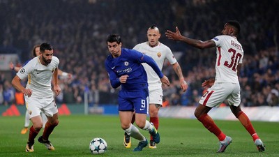 Chelsea vs Roma: Hiburan Enam Gol di Stamford Bridge