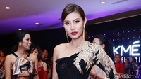 Patricia Gouw saat ditemui di acara fashion show Lakme Trend Gala di Ritz Carlton Pacific Place, Jakarta Selatan pada Rabu (18/10). Pool/Ismail/detikFoto.