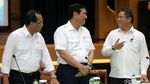 Foto: Pemerintah Umumkan Revisi Aturan Taksi Online