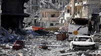 Tidak terbayangkan sebelumnya Raqqa akan menjadi kota mati. Erik De Castro/REUTERS.