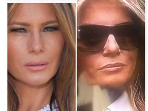 Ramai di Facebook, Dugaan Melanie Trump Palsu