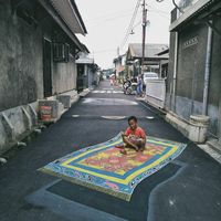 Mantap Lukisan 3D Jalanan Karya Remaja di Depok