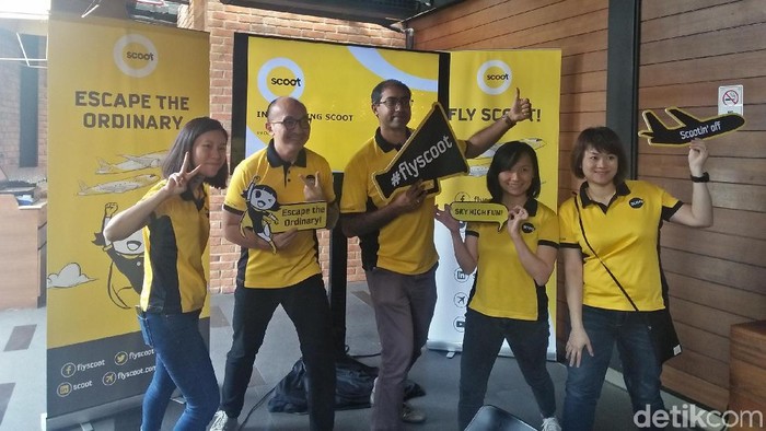 Scoot Airlines Promosi 14 Rute Internasional dari Palembang